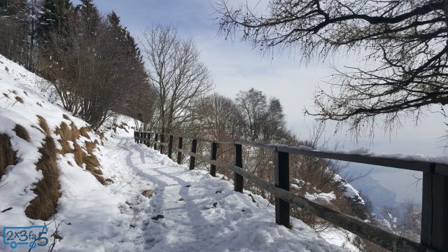 Montagna con bambini inverno Lombardia