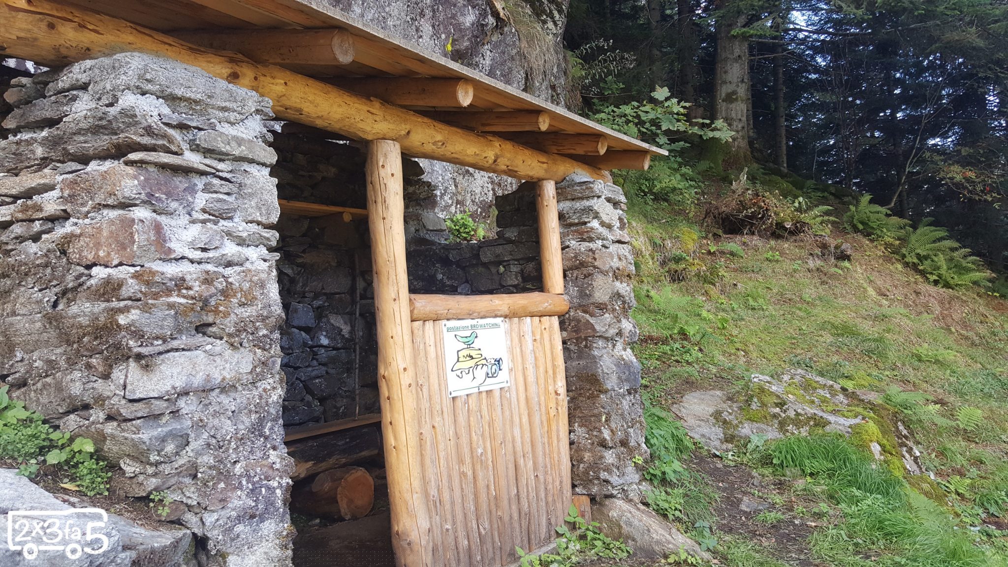 Ponte Tibetano in Valtellina Postazione Birdwatching Ponte Tibetano in Valtellina