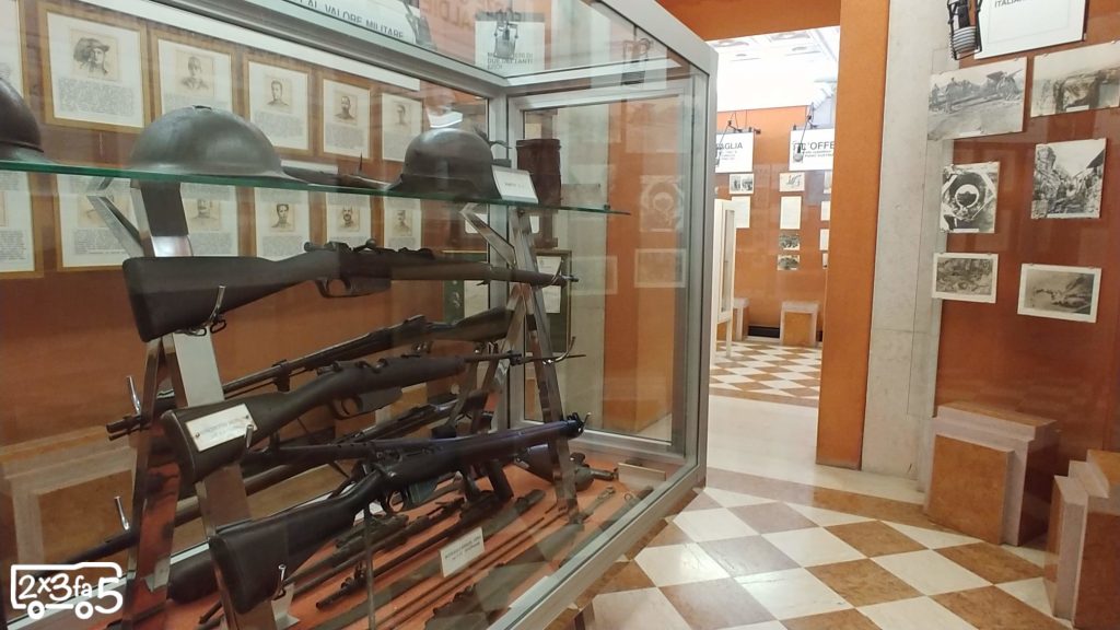 Sale Museo Sacrario Militare Asiago Altopiano di Asiago coi bambini