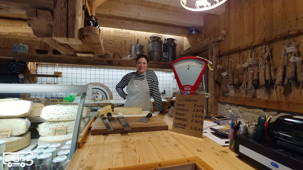 Bottega Frigo Sotff Altopiano di Asiago coi bambini