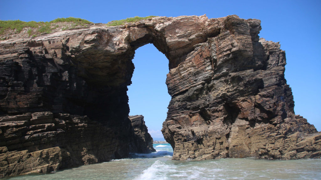 La spiaggia delle Cattedrali in Spagna La spiaggia delle Cattedrali in Spagna