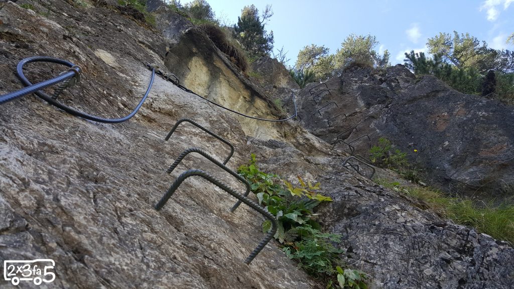 Ponte Tibetano Cesana Claviere coi bambini
