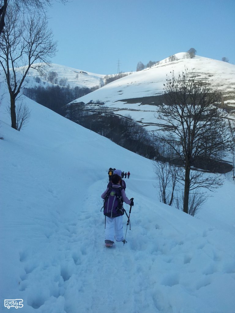 A caccia di neve 18 blank