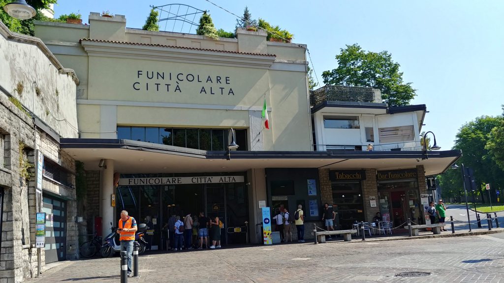 Funicolare Bergamo città Bassa Bergamo Città Alta miniguida