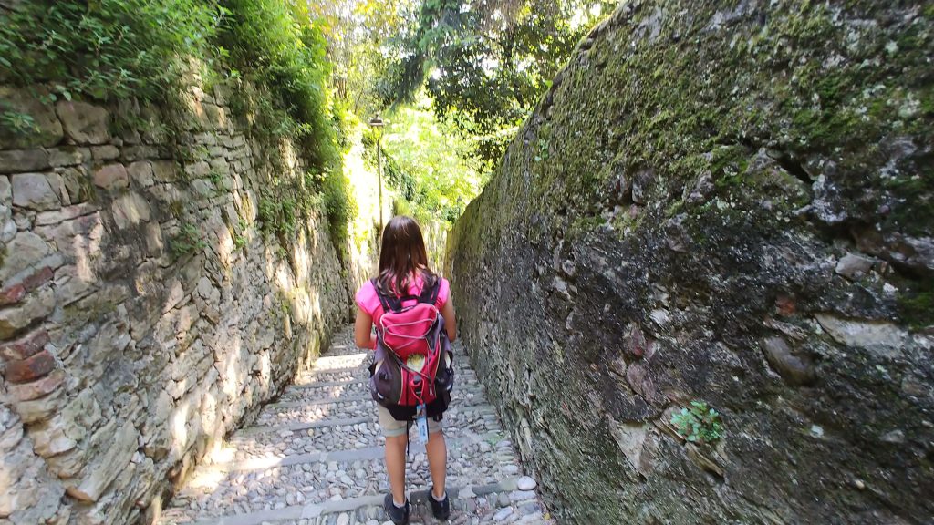 Città Alta Bergamo a piedi Bergamo Città Alta miniguida