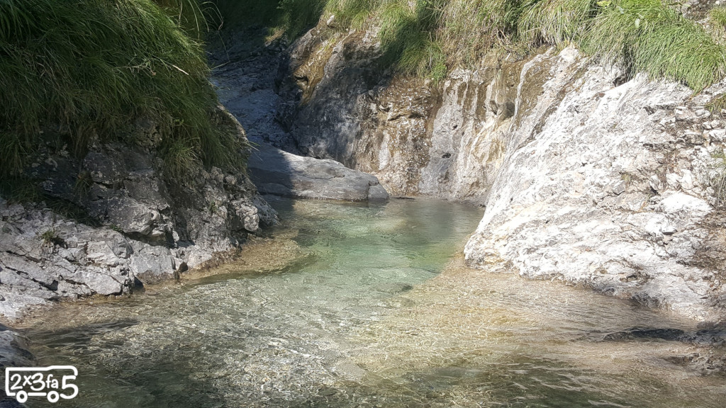 Pozze d'acqua sul Sentiero del Fiume Alpe di Era Sentiero del Fiume Alpe di Era