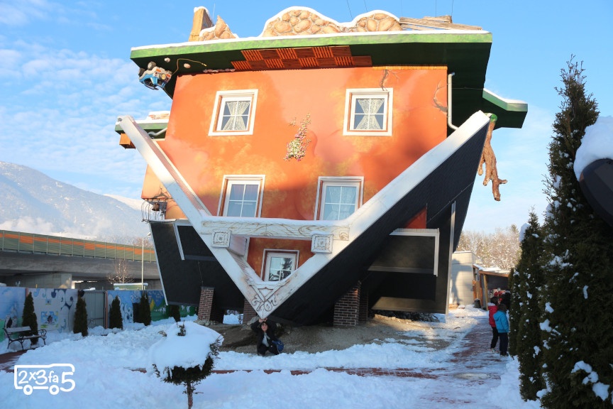 La casa capovolta in Austria