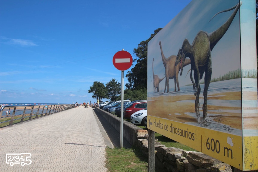 Costa dei dinosauri in camper
