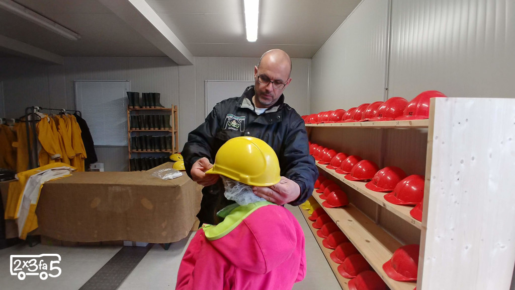 Le miniere di Cortabbio coi bambini