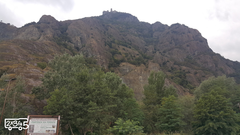 Via Ferrata Sacra di San Michele in camper