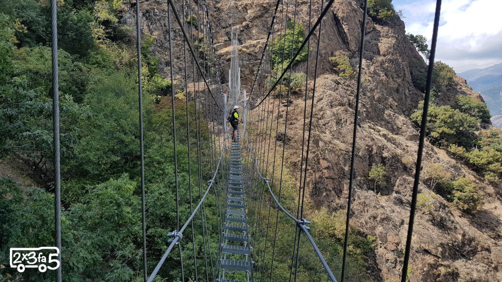 Via Ferrata Sacra di San Michele in camper