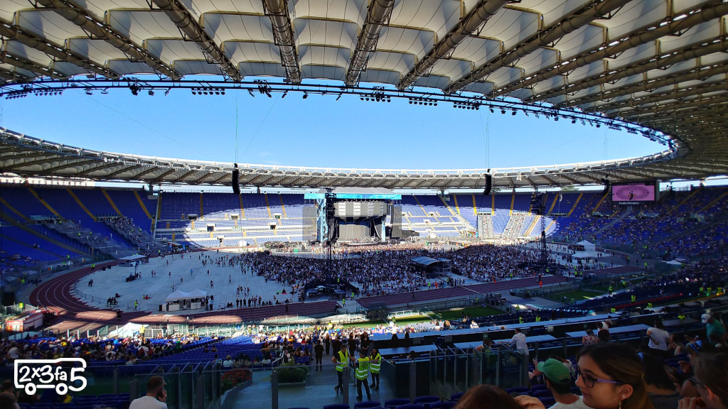 Stadio Olimpico Roma Roma con adolescenti