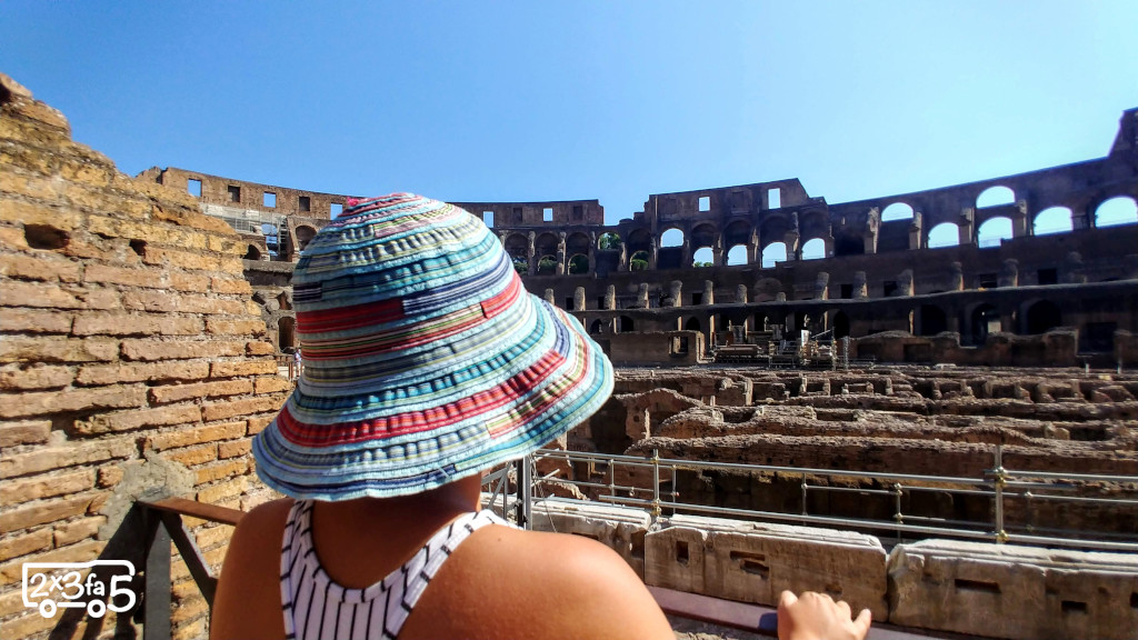 Il Colosseo con bambini Roma con adolescenti