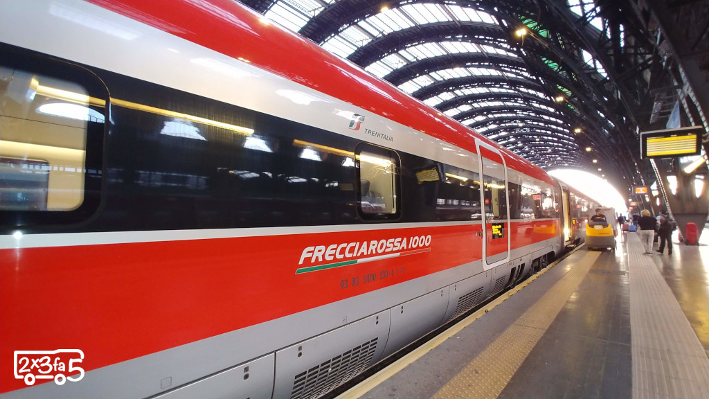 Frecciarossa Milano Roma Roma con adolescenti