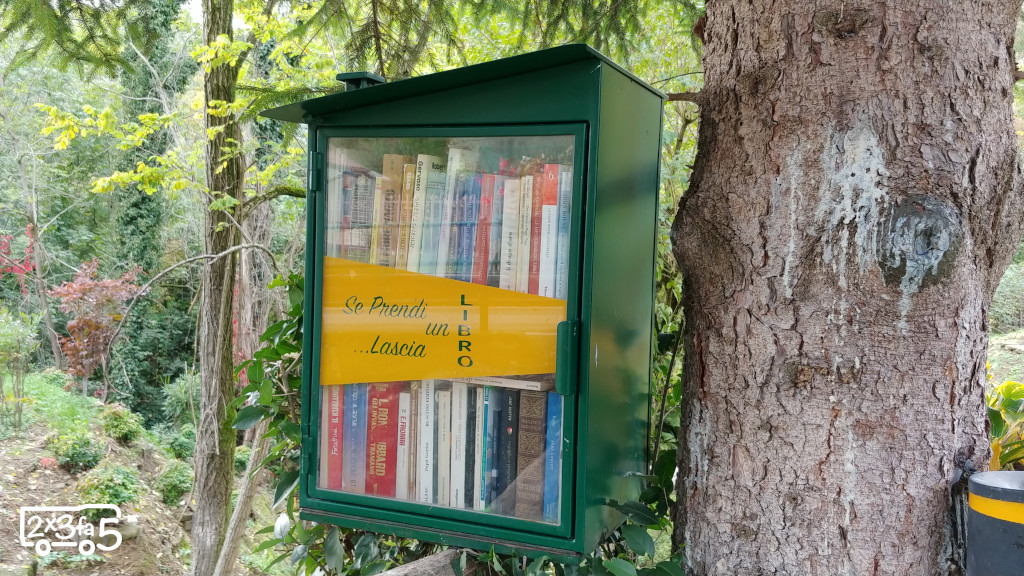 Book Crossing Dove raccogliere le castagne vicino a Milano