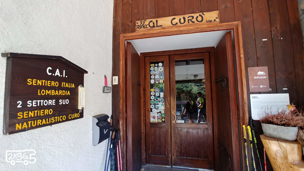 Il rifugio Curò Rifugio Curò con bambini