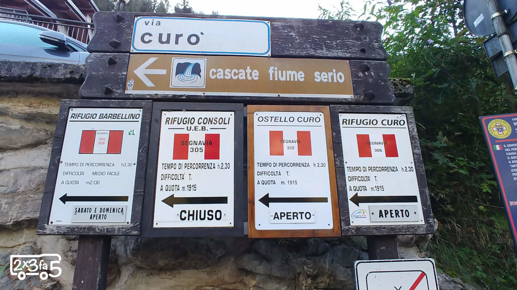 Indicazioni rifugio Curò Rifugio Curò con bambini