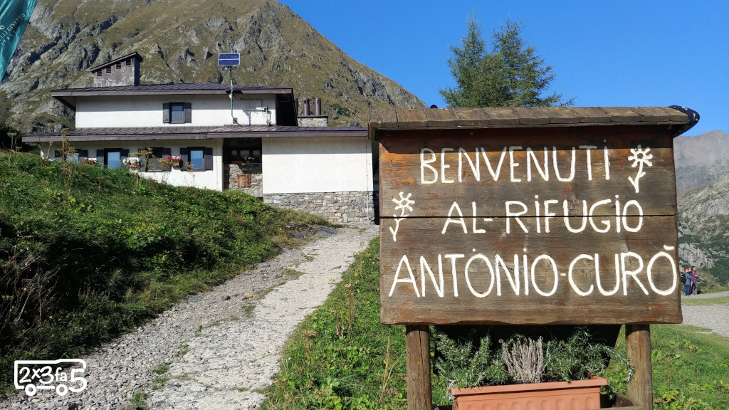 Il rifugio Curò Rifugio Curò con bambini