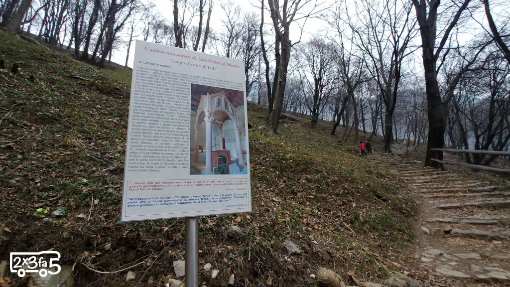 Abbazia San Pietro al Monte Trekking facile in Lombardia