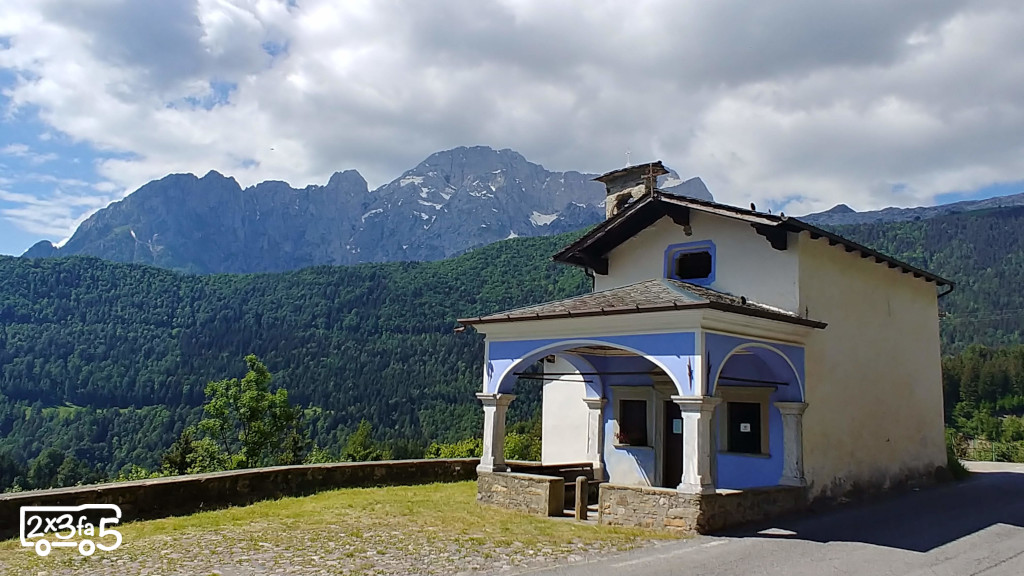 Diga del Gleno con bambini