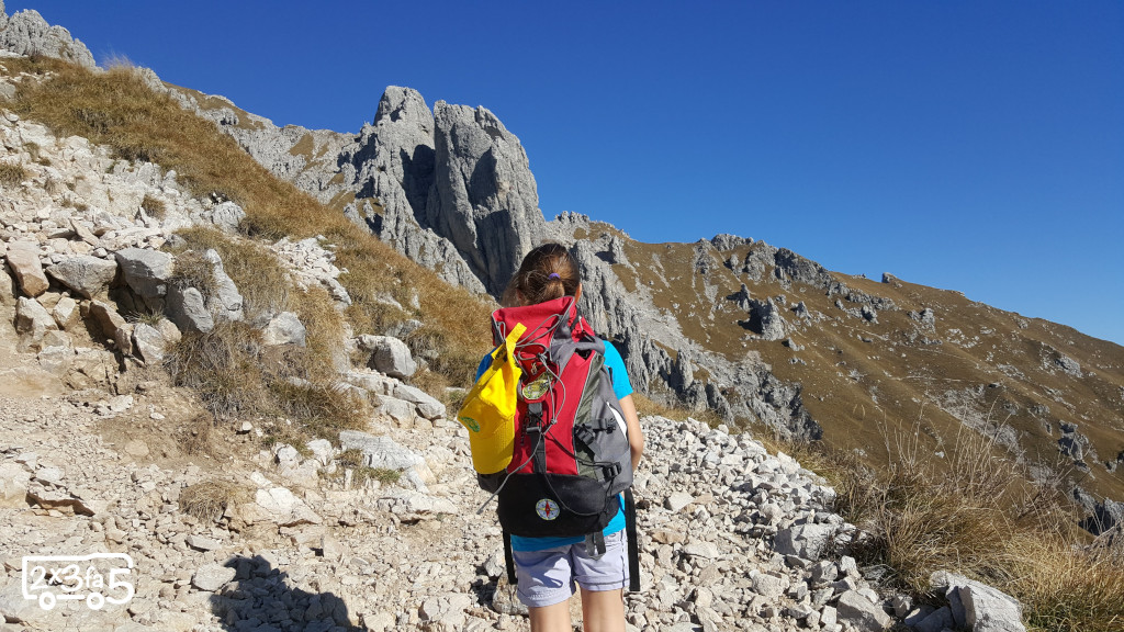 Grignetta con bambini Cresta Cermenati