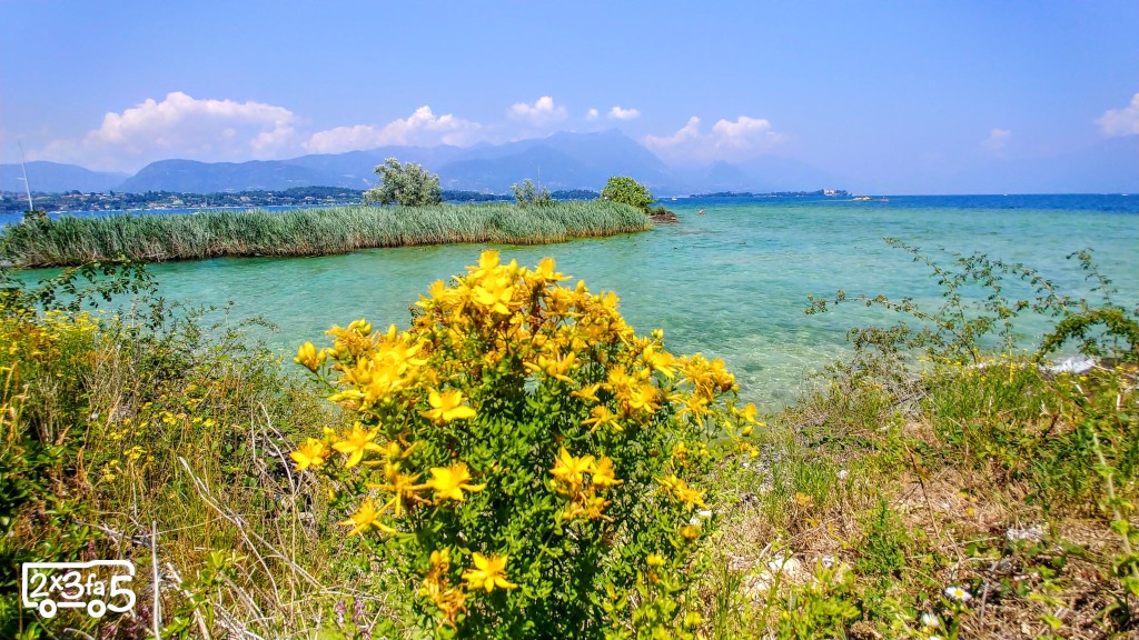 Isola dei conigli Lago di Garda Camping Europa Silvella Isola san Biagio