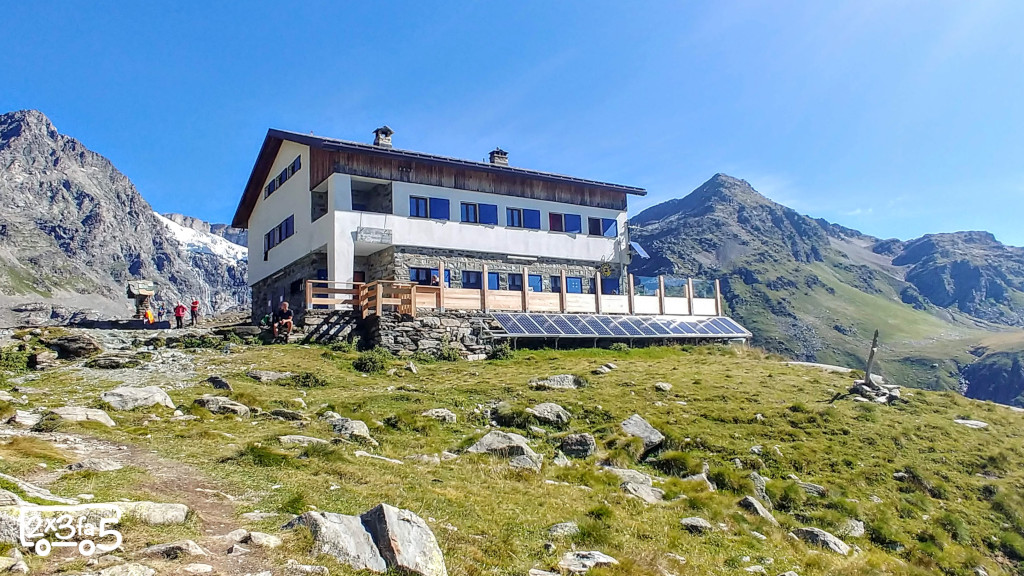 Rifugio Bignami Ghiacciaio Fellaria con bambini