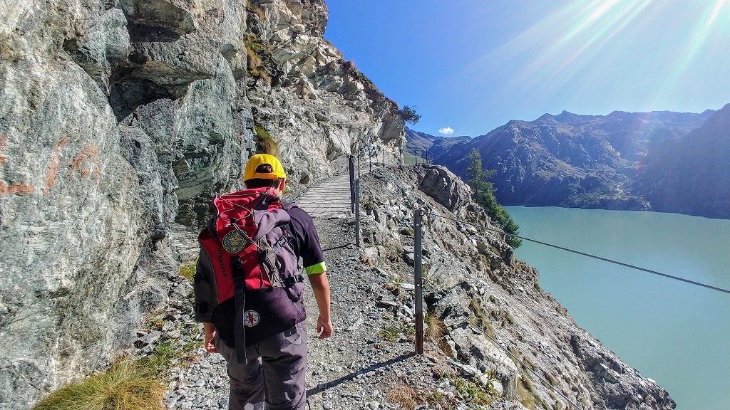 Sentiero Rifugio Bignami con bambini Ghiacciaio Fellaria con bambini