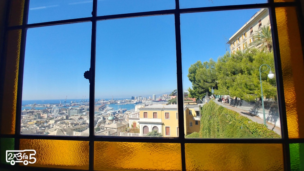 Genova Castelletto panorama Genova con i bambini