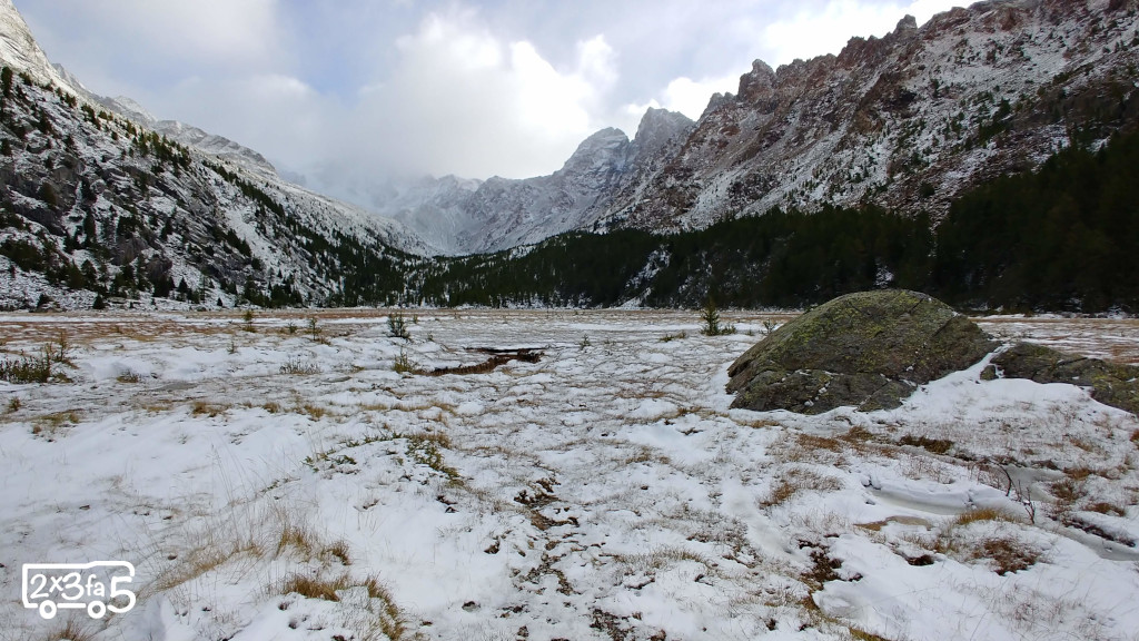 Valle di Predarossa inverno Valle di Predarossa