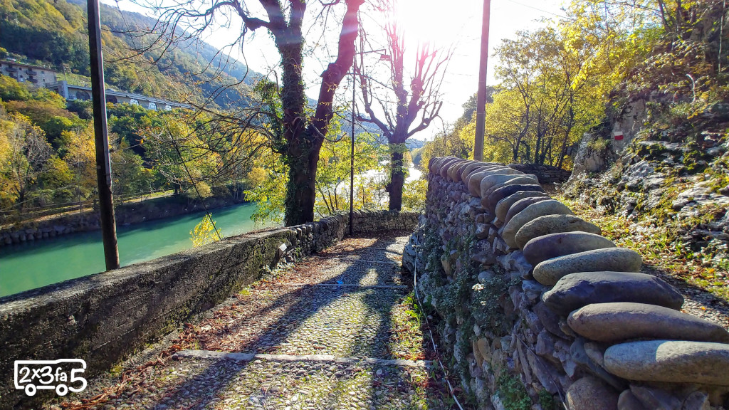 Ponte che balla di Clanezzo sentiero Ponte che balla di Clanezzo