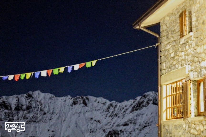 Rifugio Capanna 2000 in inverno