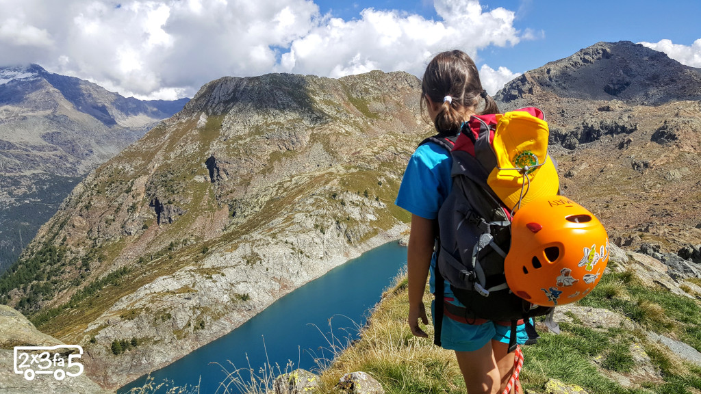 Lago Pirola dal Torrione Porro Rifugio Gerli Porro in Valmalenco