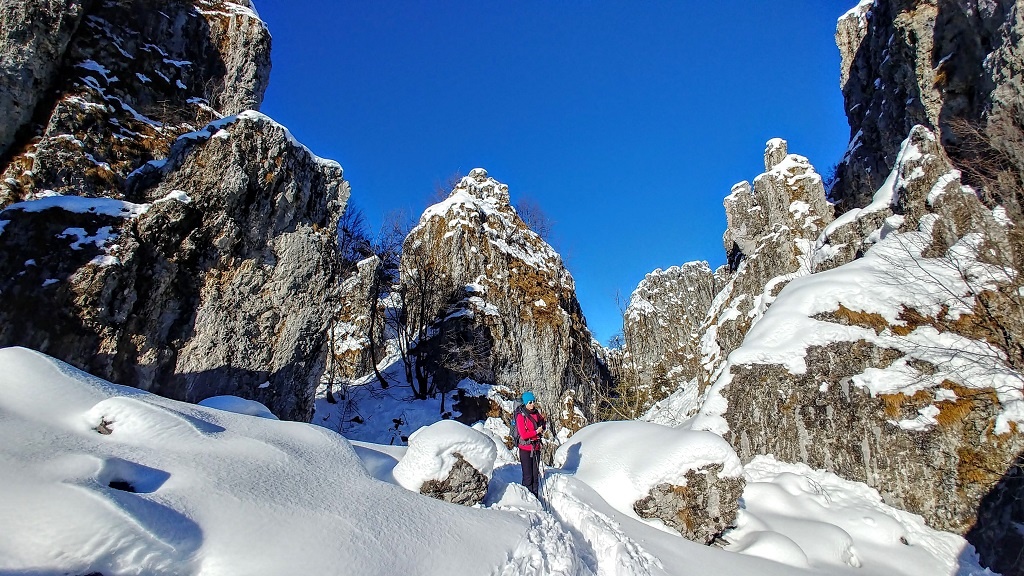 Labirinti Cornagera in inverno Labirinti Cornagera in inverno