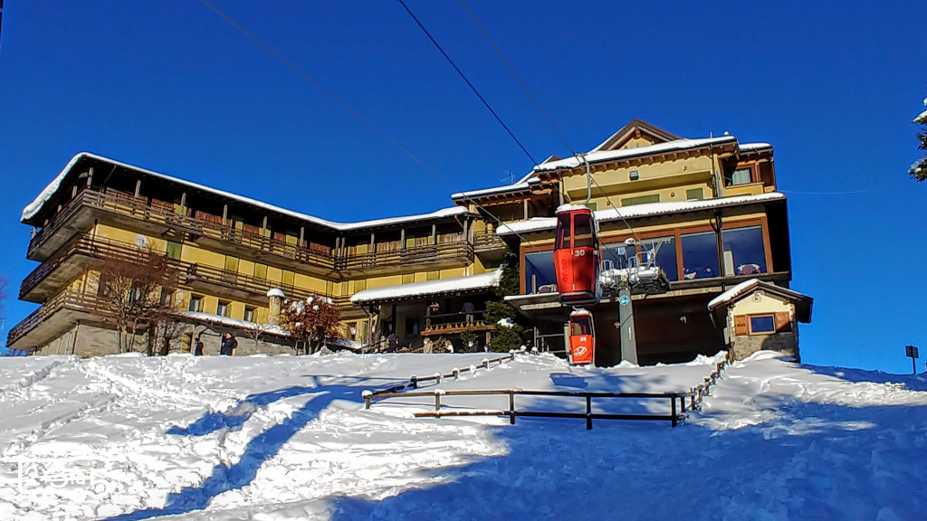 Rifugio Monte Poieto in inverno Rifugio Monte Poieto in inverno