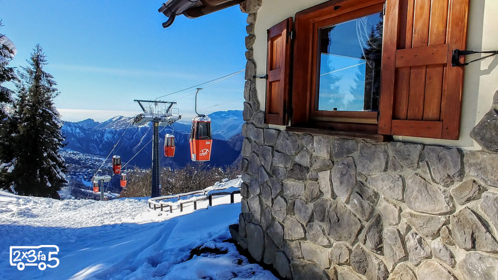 Rifugio Monte Poieto in inverno Rifugio Monte Poieto in inverno