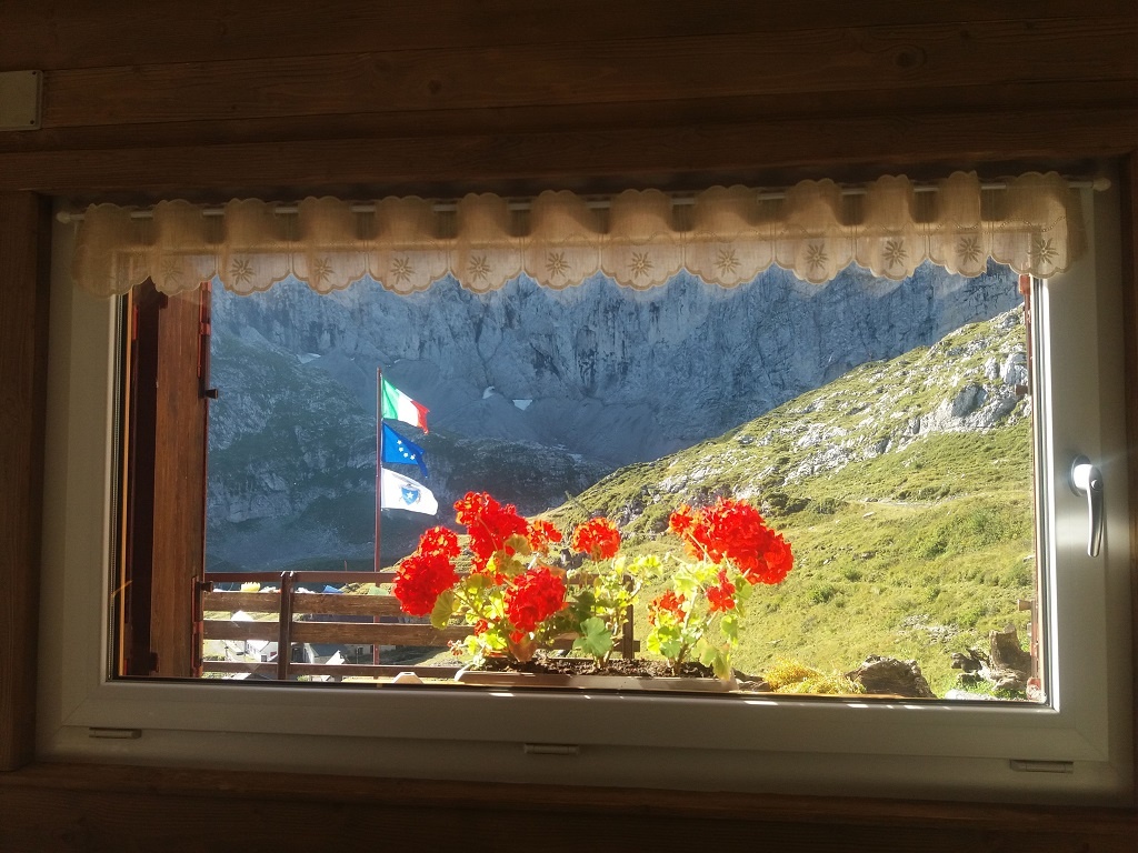 Rifugio Albani con bambini