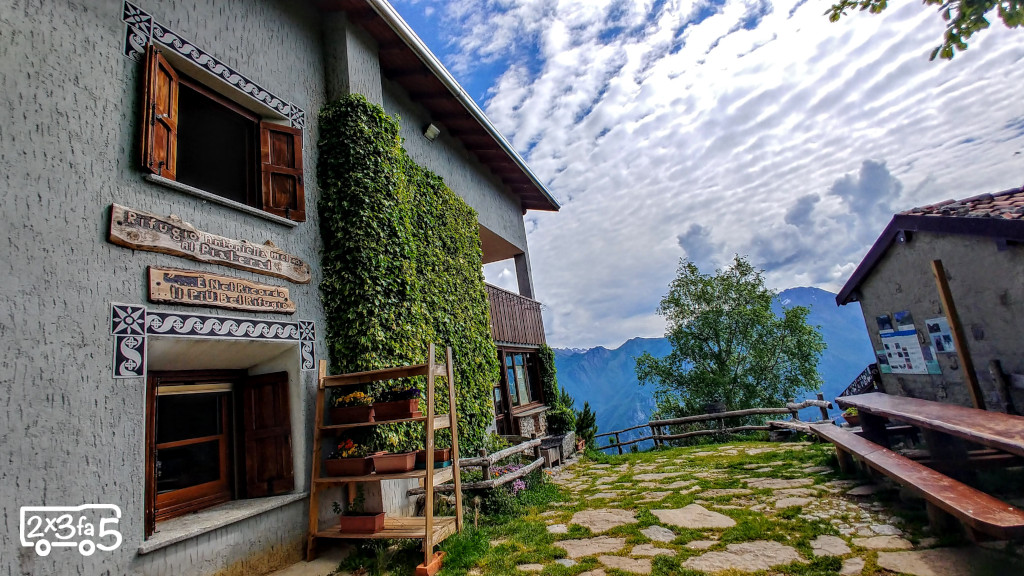 Rifugio Pialeral con bambini