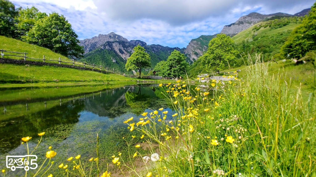 Rifugio Pialeral con bambini