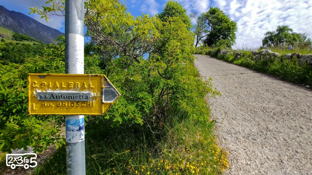 Rifugio Pialeral con bambini