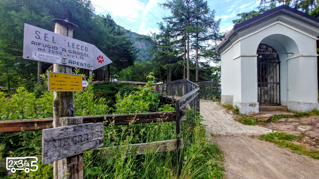 Rifugio Grassi con bambini