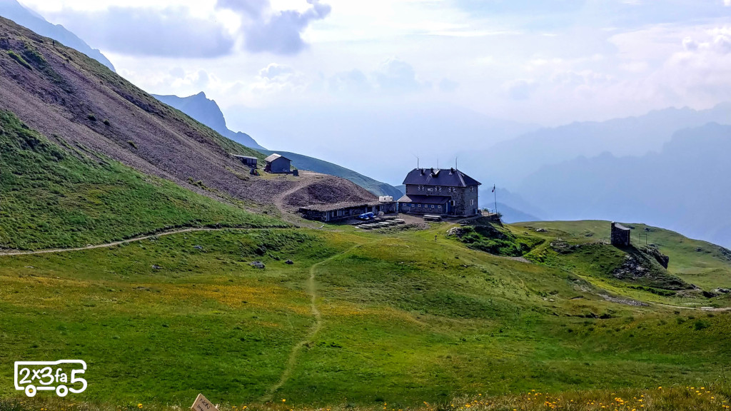 Rifugio Grassi con bambini