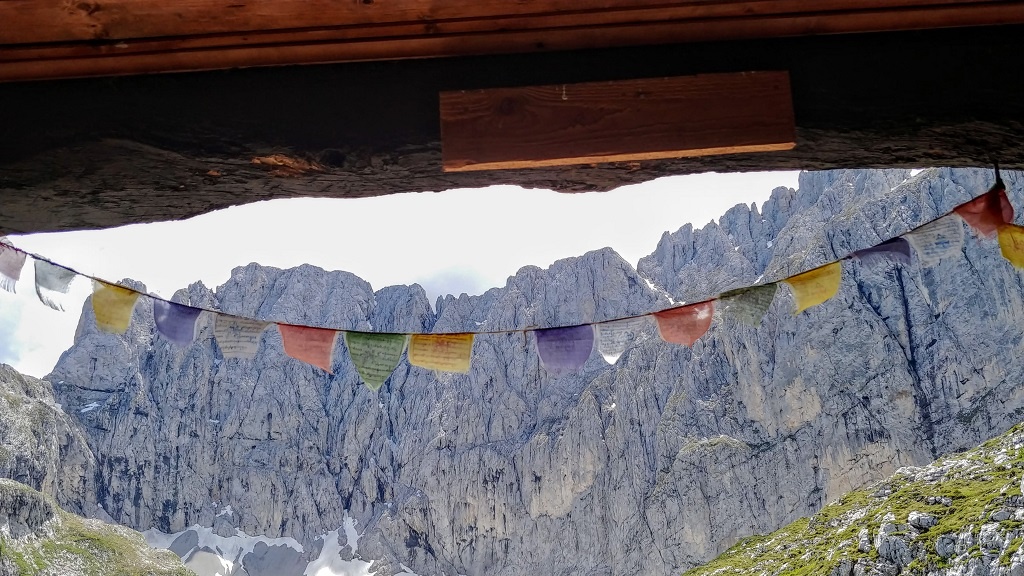 Rifugio Albani in estate