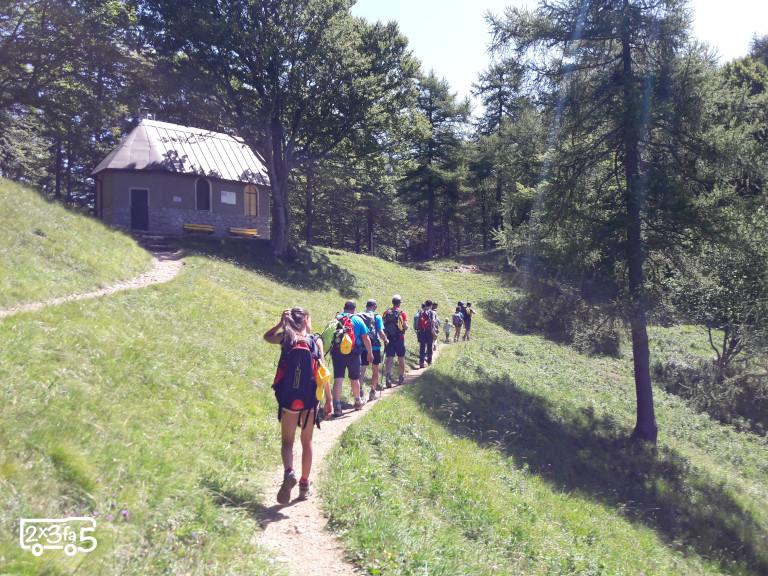 Rifugio Bietti con bambini