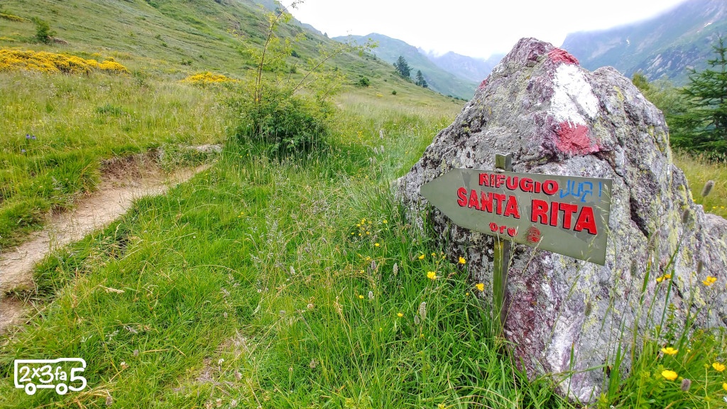 Rifugio Santa Rita in Valbiandino con bambini