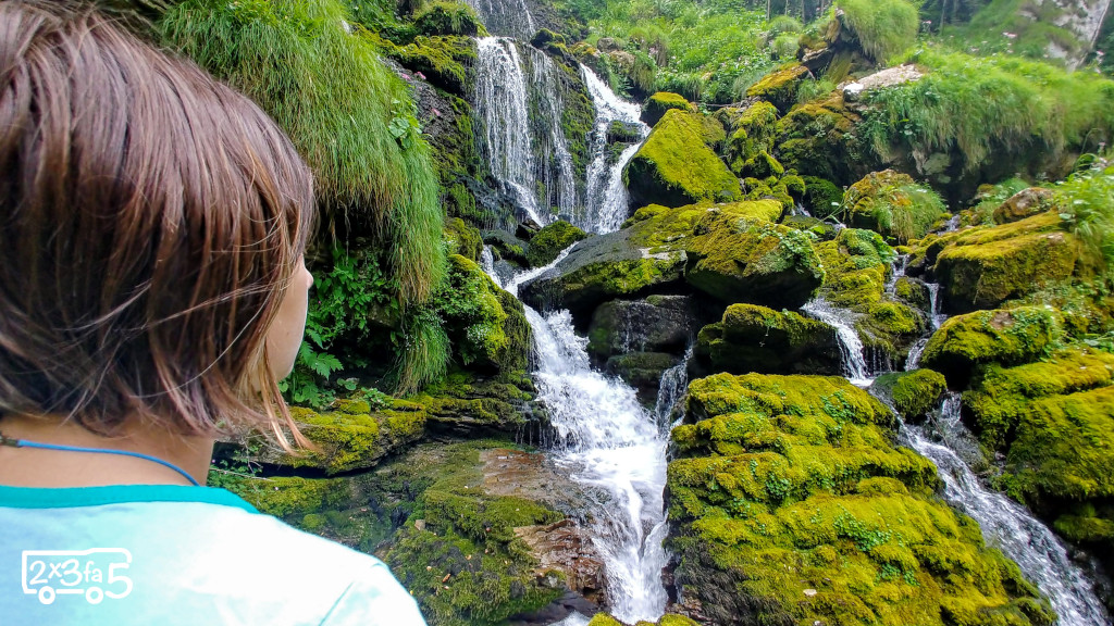 Sorgenti Fiume Enna con bambini