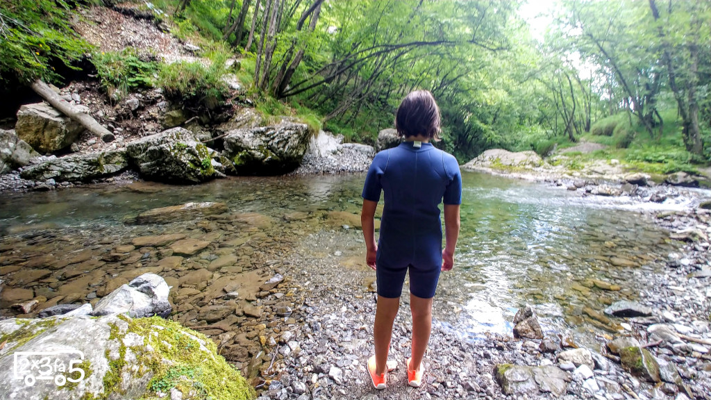 Sorgenti Fiume Enna con bambini