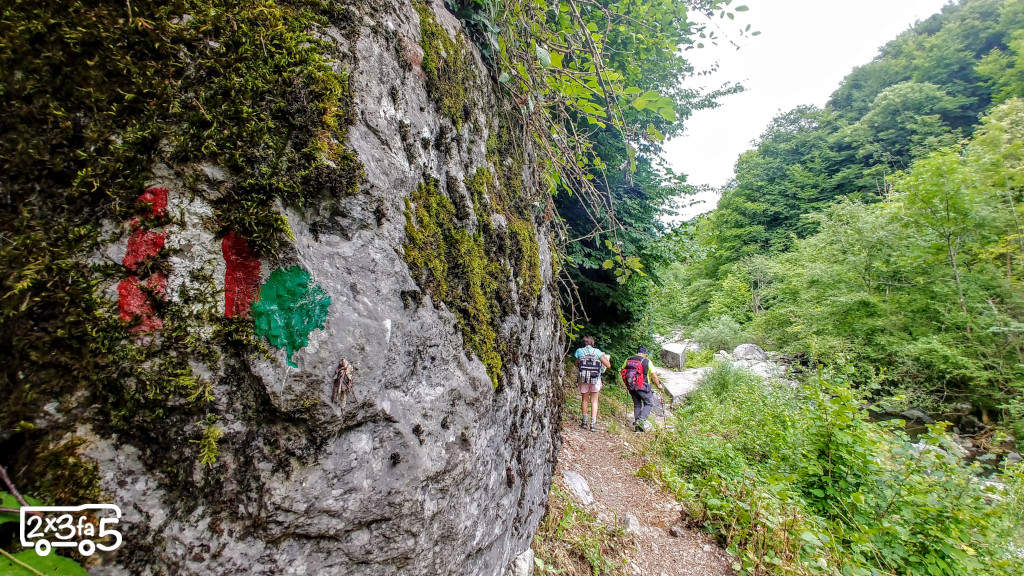 Sorgenti Fiume Enna con bambini