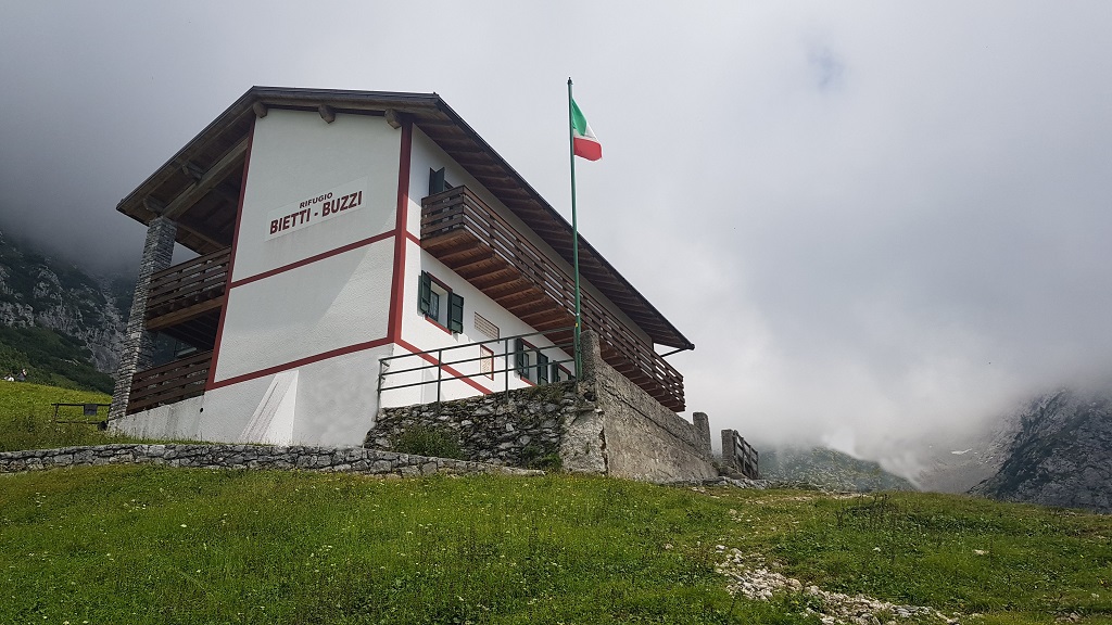 Rifugio Bietti con bambini