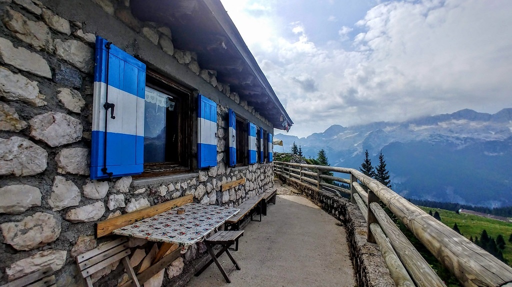 Rifugio Brazzà Friuli in camper